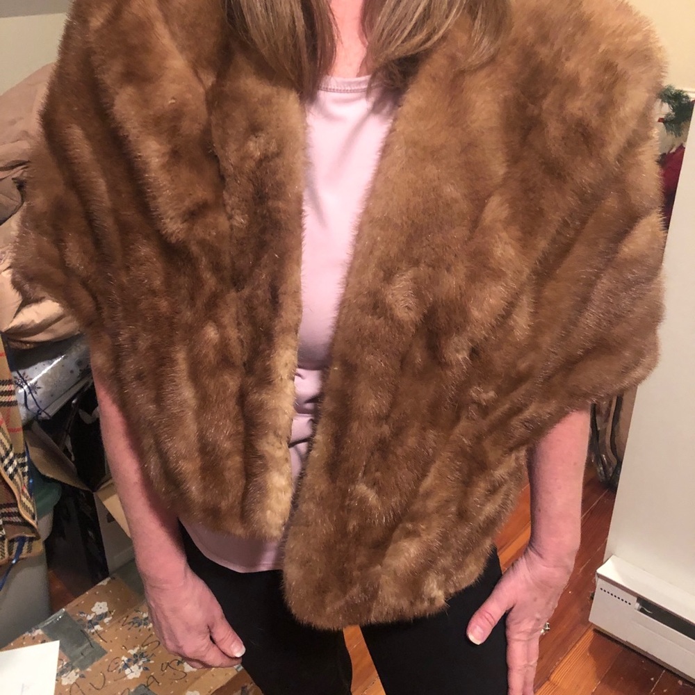 Vintage mink stole